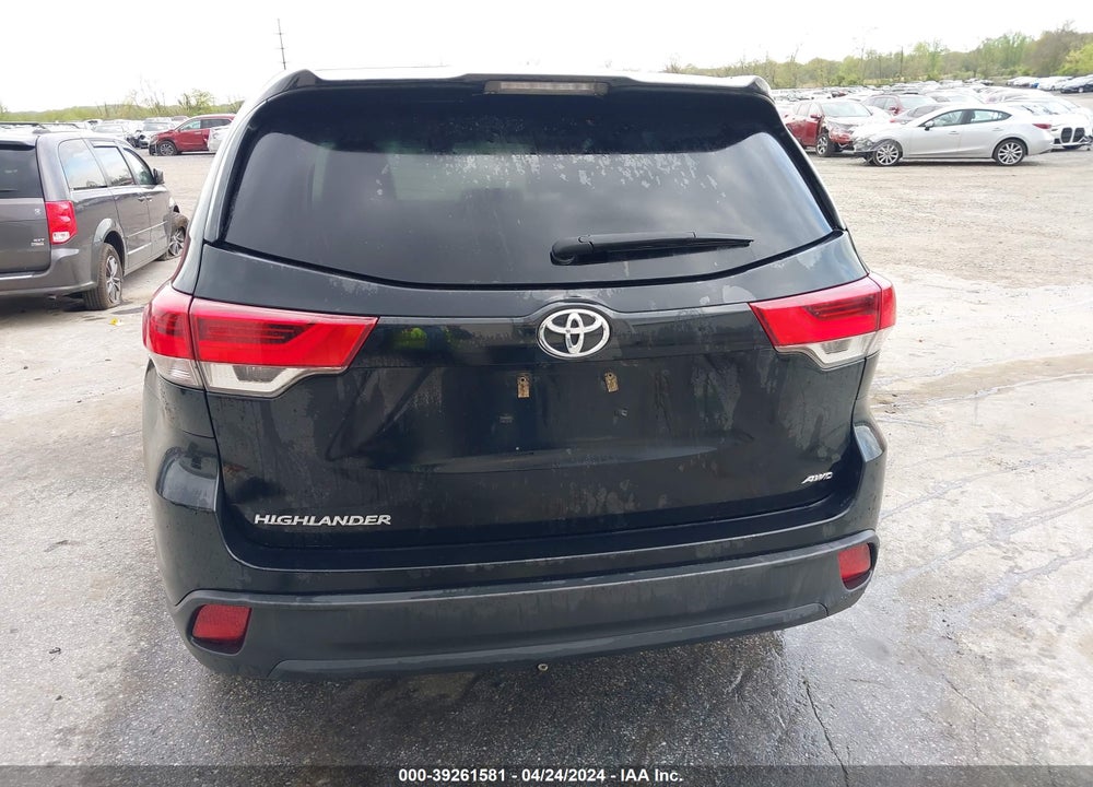 2019 TOYOTA HIGHLANDER LE VIN: 5TDBZRFH4KS729960