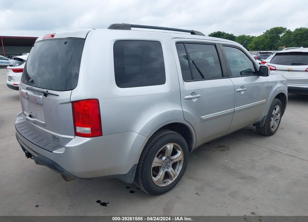 2012 HONDA PILOT EX-L VIN: 5FNYF3H55CB005770