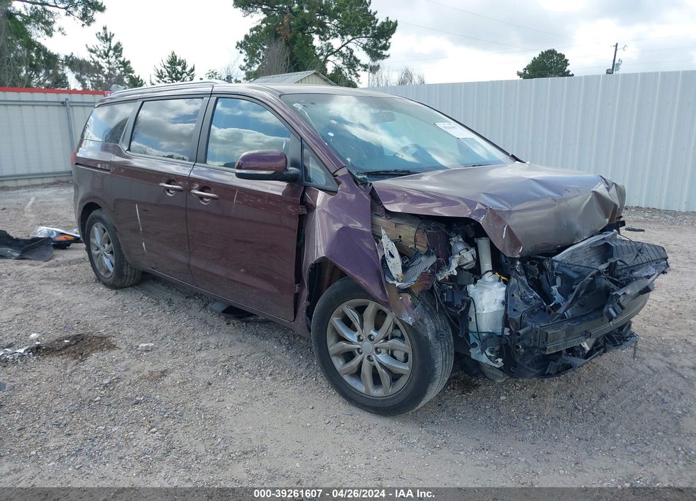 2019 KIA SEDONA EX VIN: KNDMB5C10K6533740