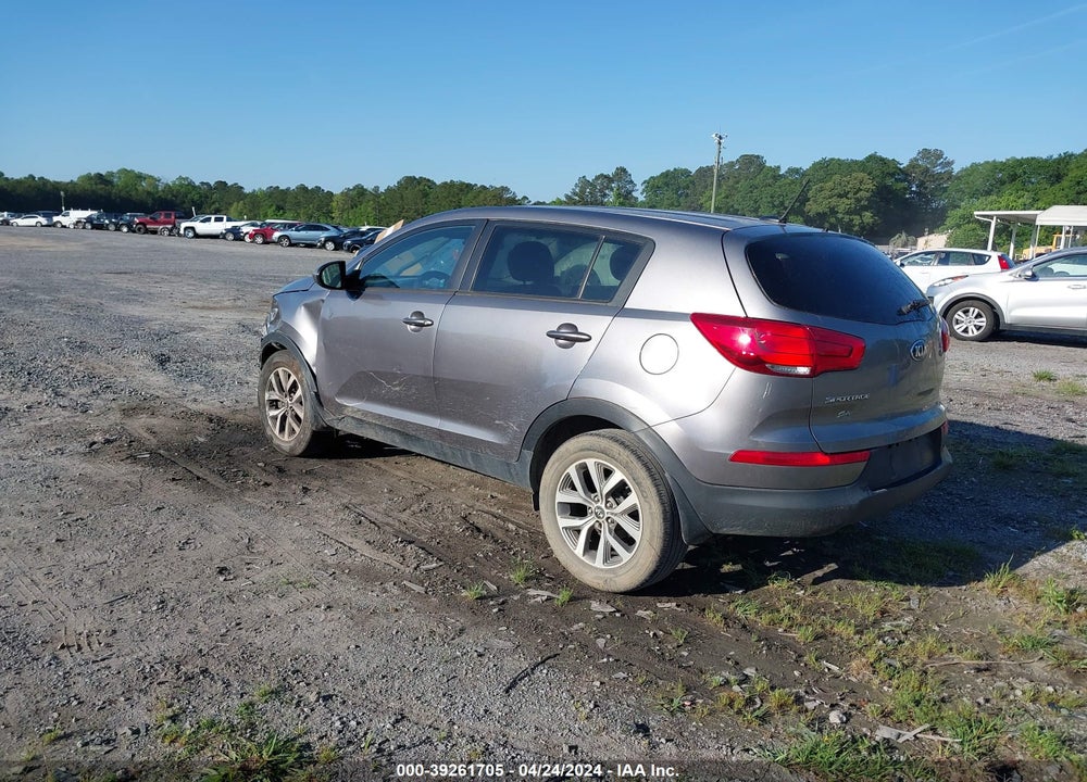 2015 KIA SPORTAGE LX VIN: KNDPB3AC2F7696850