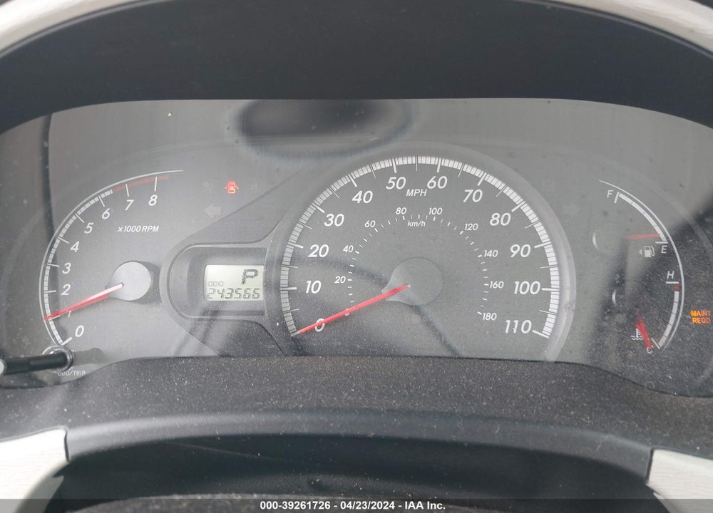 2013 TOYOTA SIENNA L V6 7 PASSENGER VIN: 5TDZK3DCXDS353842