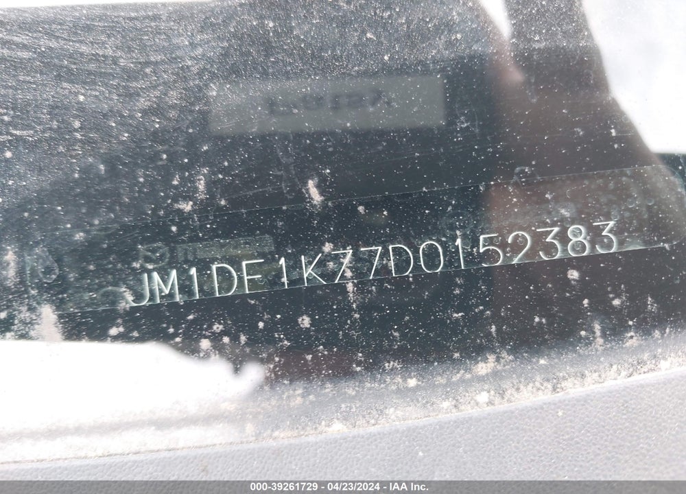 2013 MAZDA 2 SPORT VIN: JM1DE1KZ7D0152383