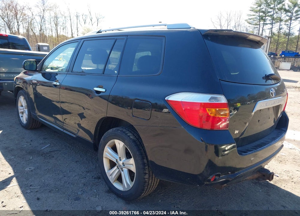 2010 TOYOTA HIGHLANDER LIMITED V6 VIN: JTEDK3EH6A2163362