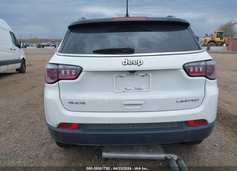 2022 JEEP COMPASS LIMITED 4X4 VIN: 3C4NJDCB2NT184939