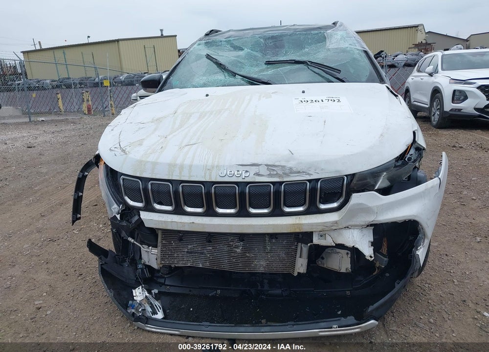 2022 JEEP COMPASS LIMITED 4X4 VIN: 3C4NJDCB2NT184939