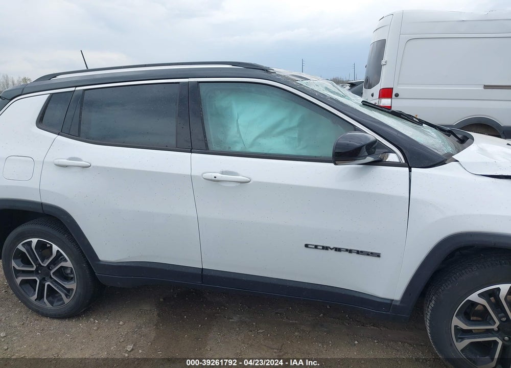 2022 JEEP COMPASS LIMITED 4X4 VIN: 3C4NJDCB2NT184939