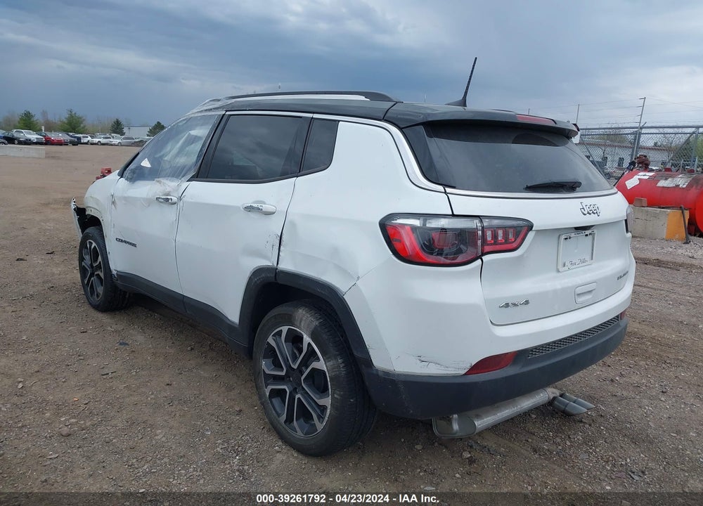2022 JEEP COMPASS LIMITED 4X4 VIN: 3C4NJDCB2NT184939