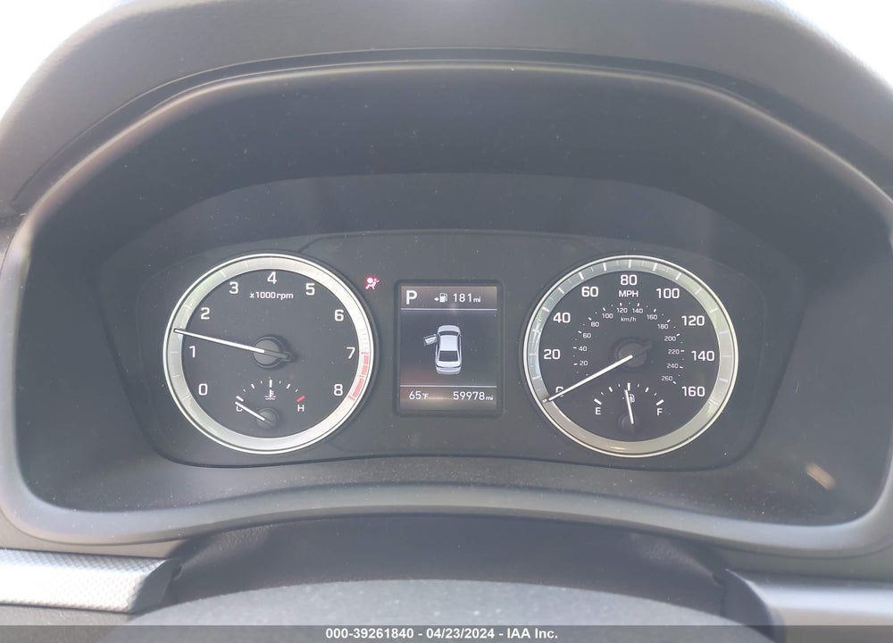 2019 HYUNDAI SONATA SE VIN: 5NPE24AF8KH746745