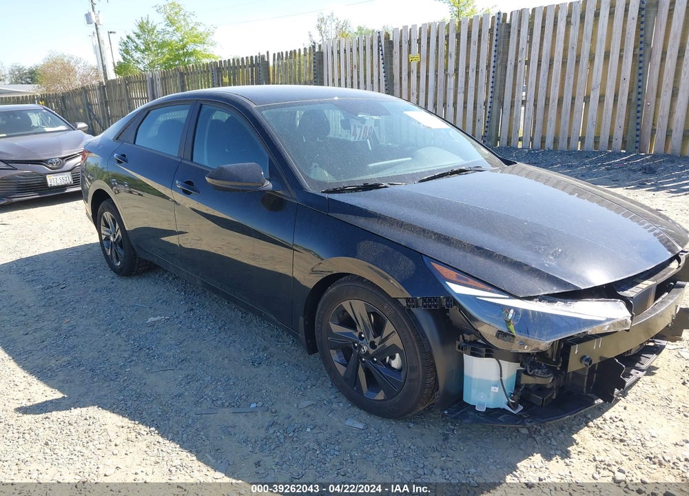 2023 HYUNDAI ELANTRA HYBRID BLUE VIN: KMHLM4AJ7PU073400
