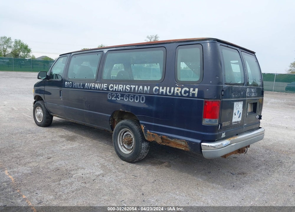 1999 FORD E-350 SUPER DUTY XL/XLT VIN: 1FBSS31L7XHC14383