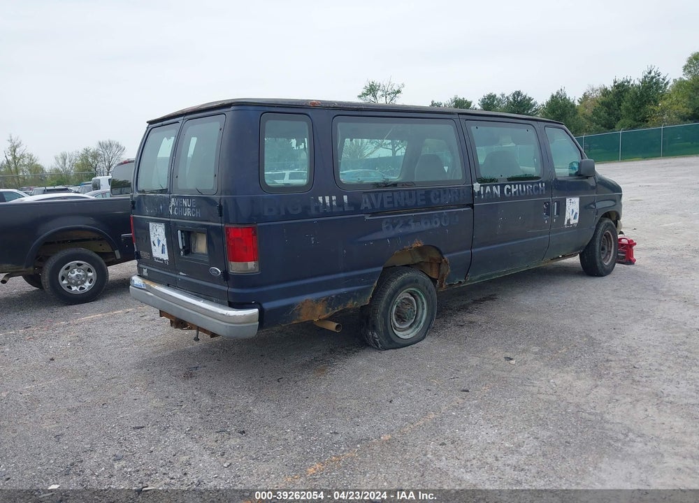 1999 FORD E-350 SUPER DUTY XL/XLT VIN: 1FBSS31L7XHC14383