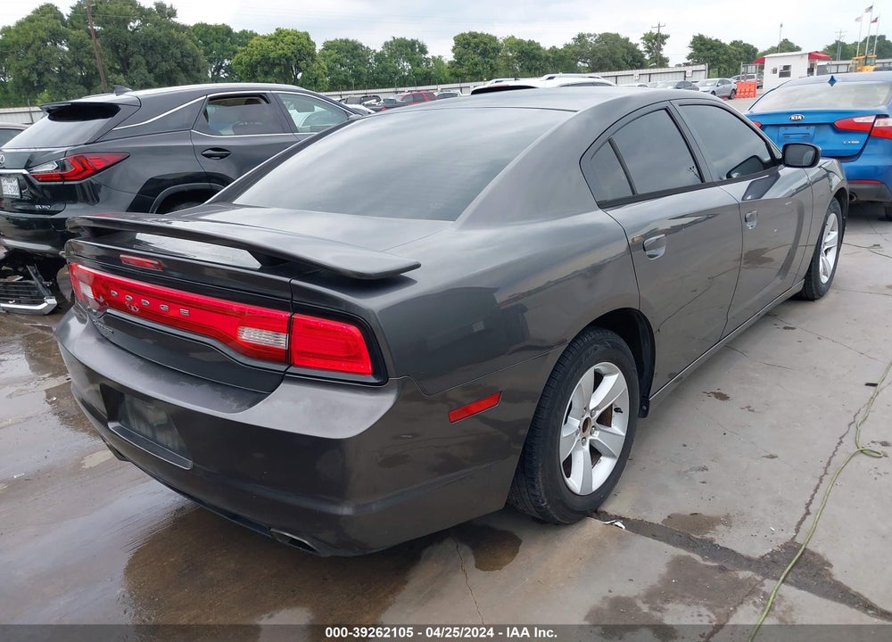 2013 DODGE CHARGER SE VIN: 2C3CDXBG5DH693612