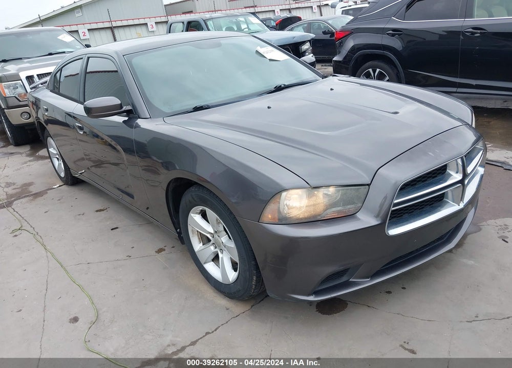 2013 DODGE CHARGER SE VIN: 2C3CDXBG5DH693612