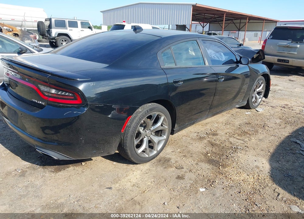 2016 DODGE CHARGER SXT VIN: 2C3CDXHG9GH318527
