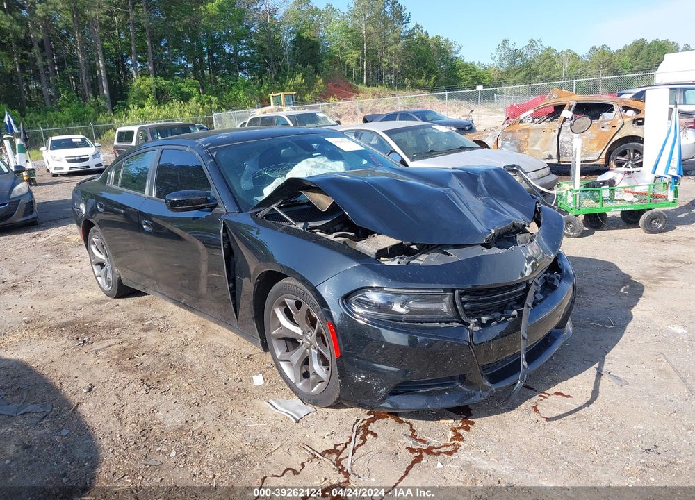 2016 DODGE CHARGER SXT VIN: 2C3CDXHG9GH318527