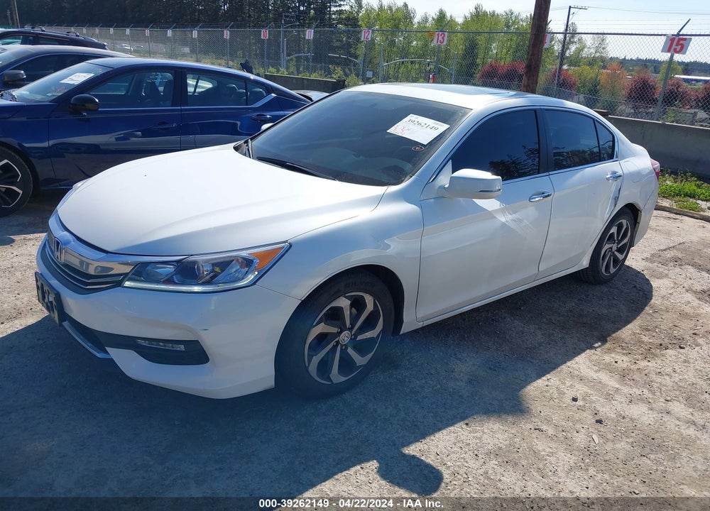 2016 HONDA ACCORD EX VIN: 1HGCR2F77GA011649