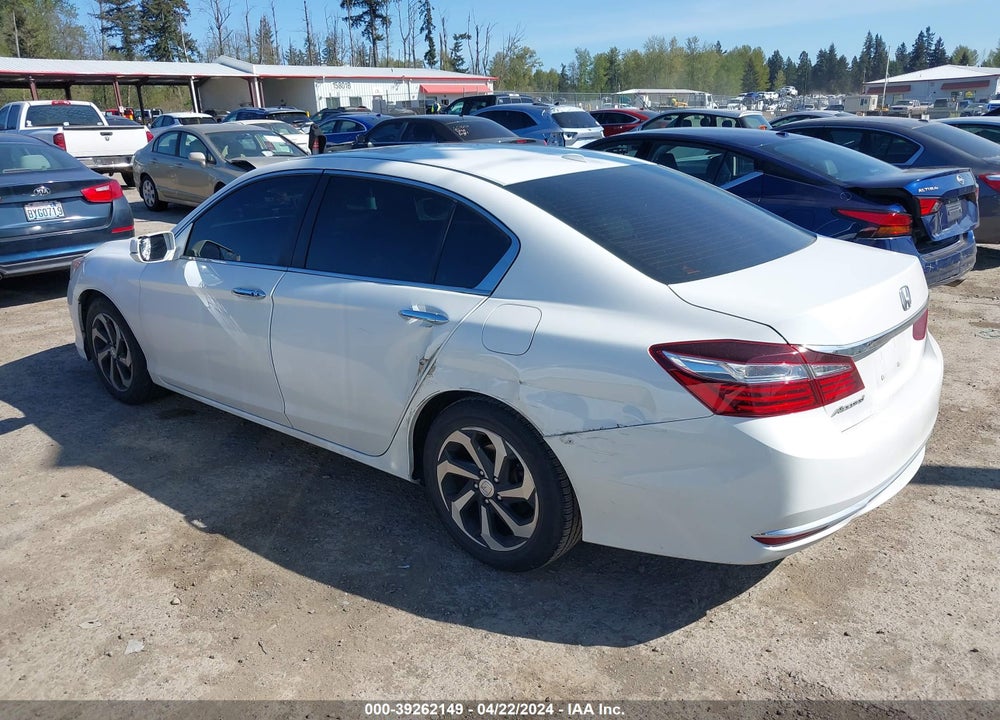 2016 HONDA ACCORD EX VIN: 1HGCR2F77GA011649