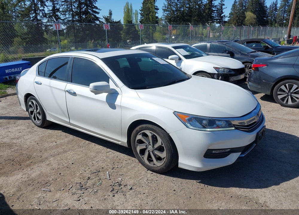 2016 HONDA ACCORD EX VIN: 1HGCR2F77GA011649