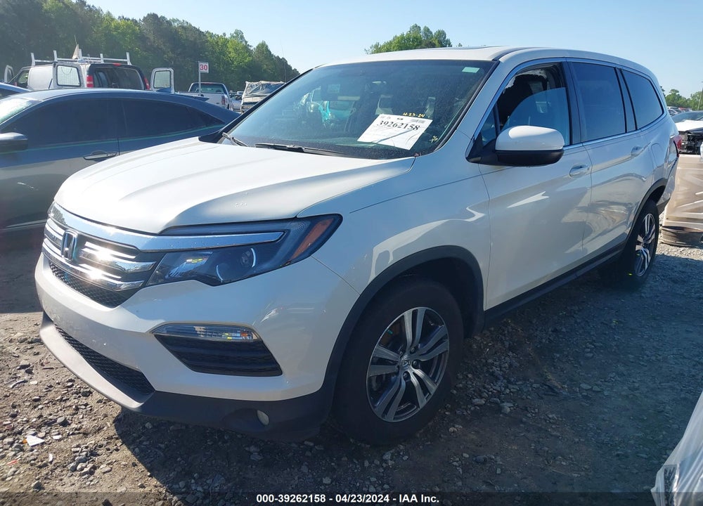 2017 HONDA PILOT EX-L VIN: 5FNYF6H56HB097674