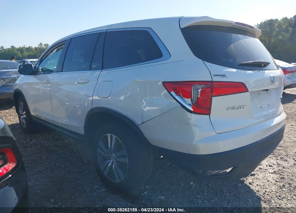 2017 HONDA PILOT EX-L VIN: 5FNYF6H56HB097674