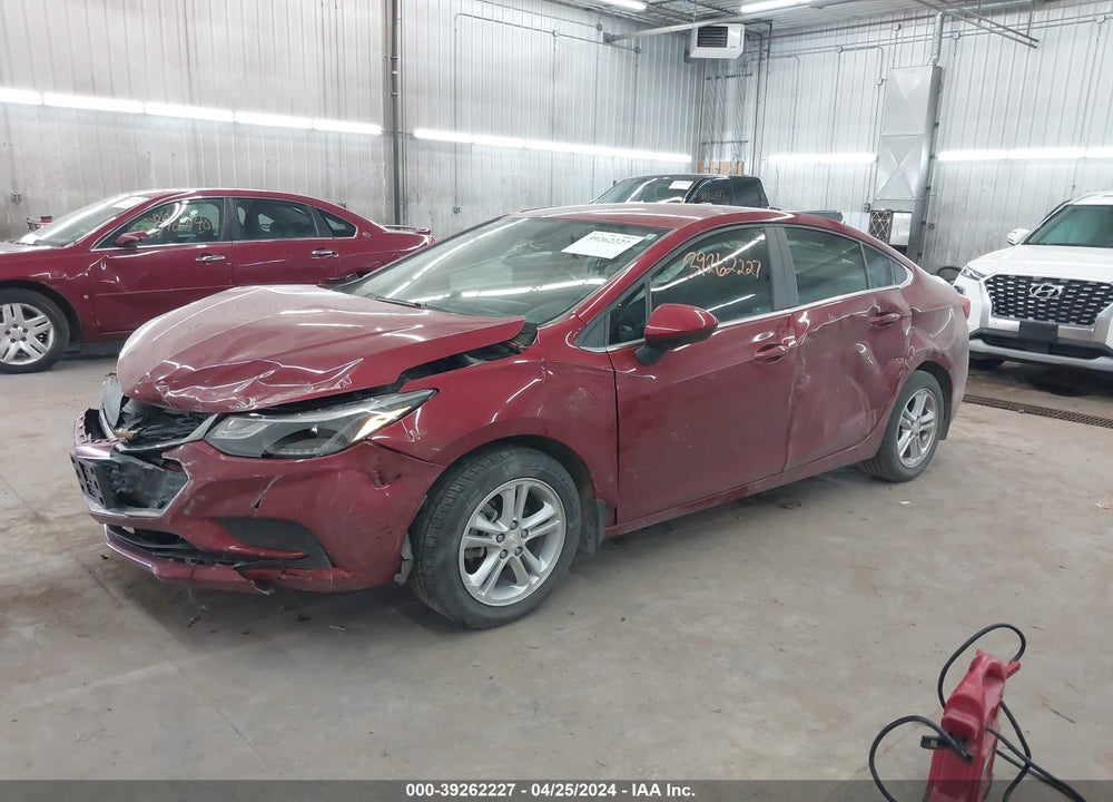 2018 CHEVROLET CRUZE LT AUTO VIN: 1G1BE5SM4J7245523