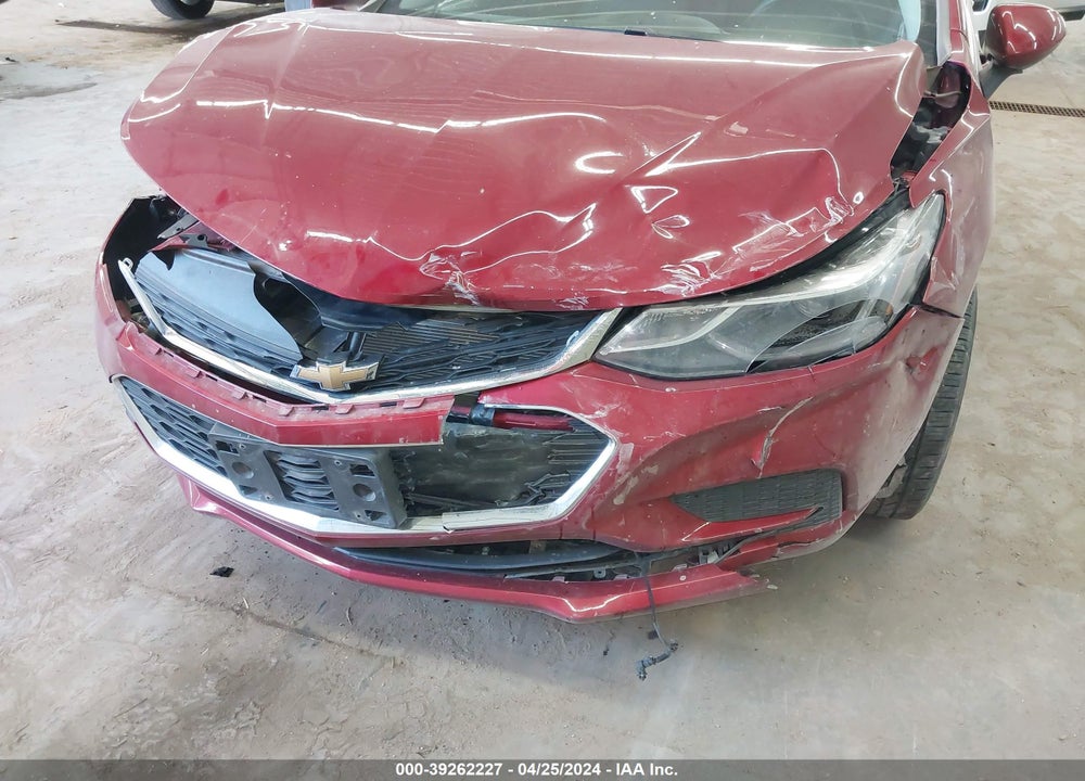2018 CHEVROLET CRUZE LT AUTO VIN: 1G1BE5SM4J7245523