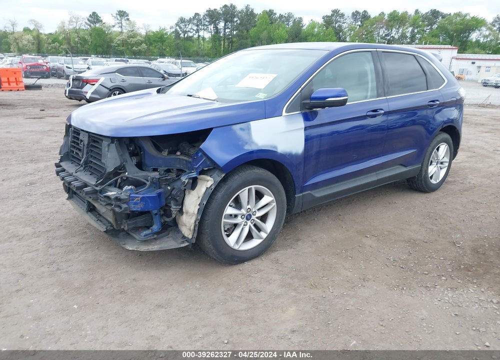 2015 FORD EDGE SEL VIN: 2FMTK4J95FBB20259