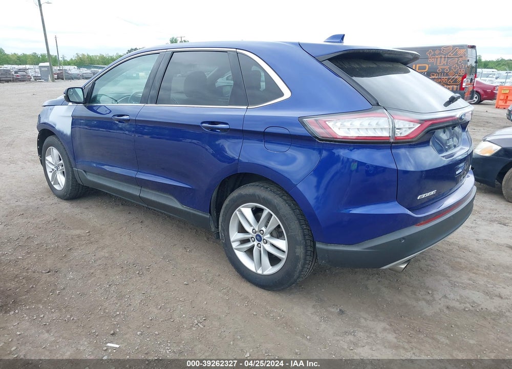 2015 FORD EDGE SEL VIN: 2FMTK4J95FBB20259