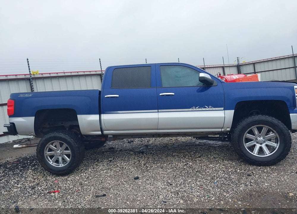 2014 CHEVROLET SILVERADO 1500 2LT VIN: 3GCUKREC5EG112024