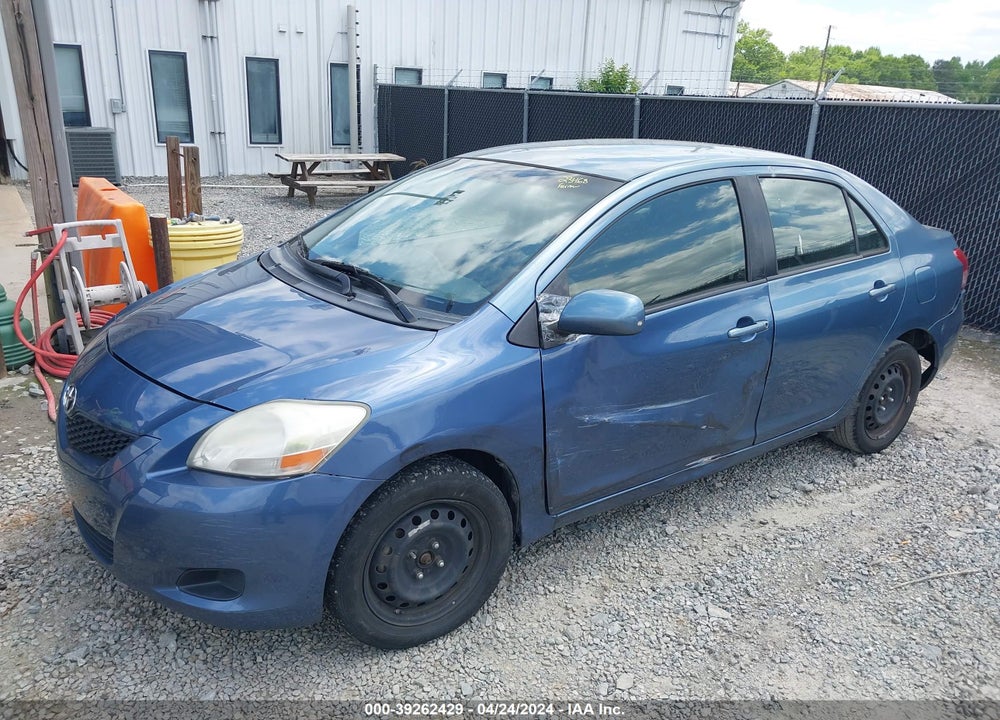 2012 TOYOTA YARIS VIN: JTDBT4K33CL029235