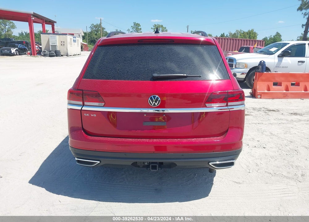 2022 VOLKSWAGEN ATLAS 3.6L V6 SE W/TECHNOLOGY VIN: 1V2WR2CA4NC557952