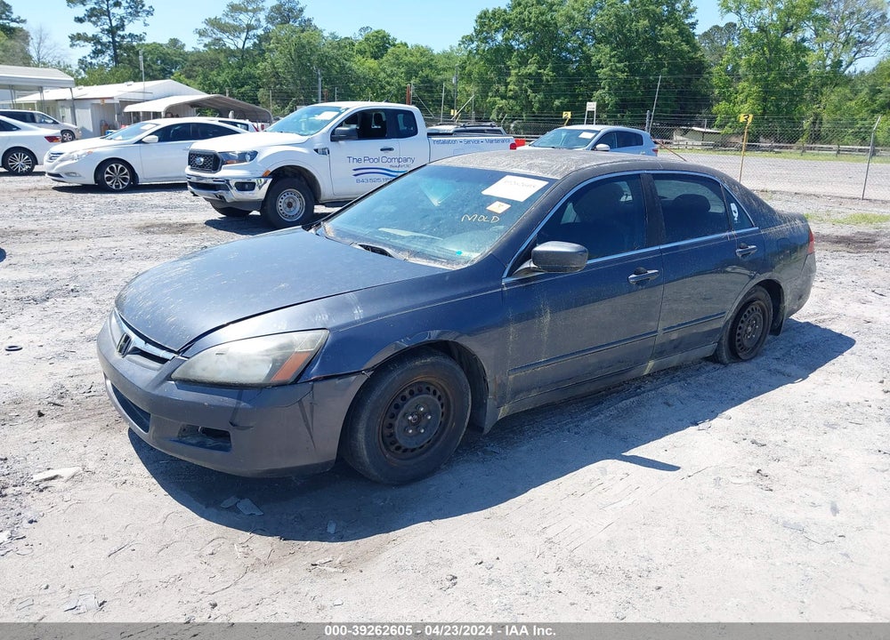2007 HONDA ACCORD 2.4 LX VIN: 1HGCM56487A073826