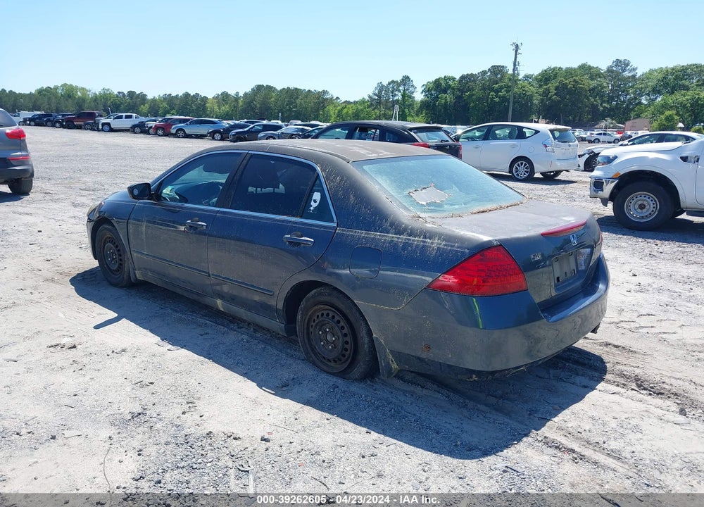 2007 HONDA ACCORD 2.4 LX VIN: 1HGCM56487A073826
