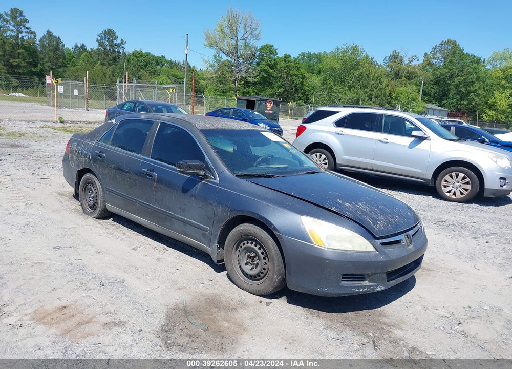 2007 HONDA ACCORD 2.4 LX VIN: 1HGCM56487A073826