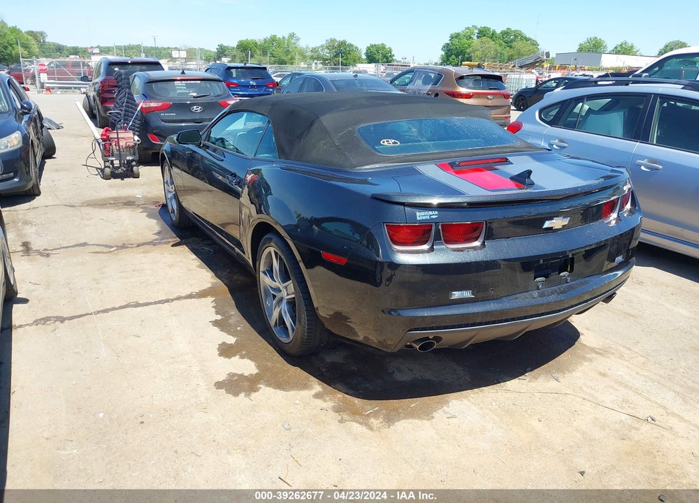 2012 CHEVROLET CAMARO 2LT VIN: 2G1FC3D34C9175328
