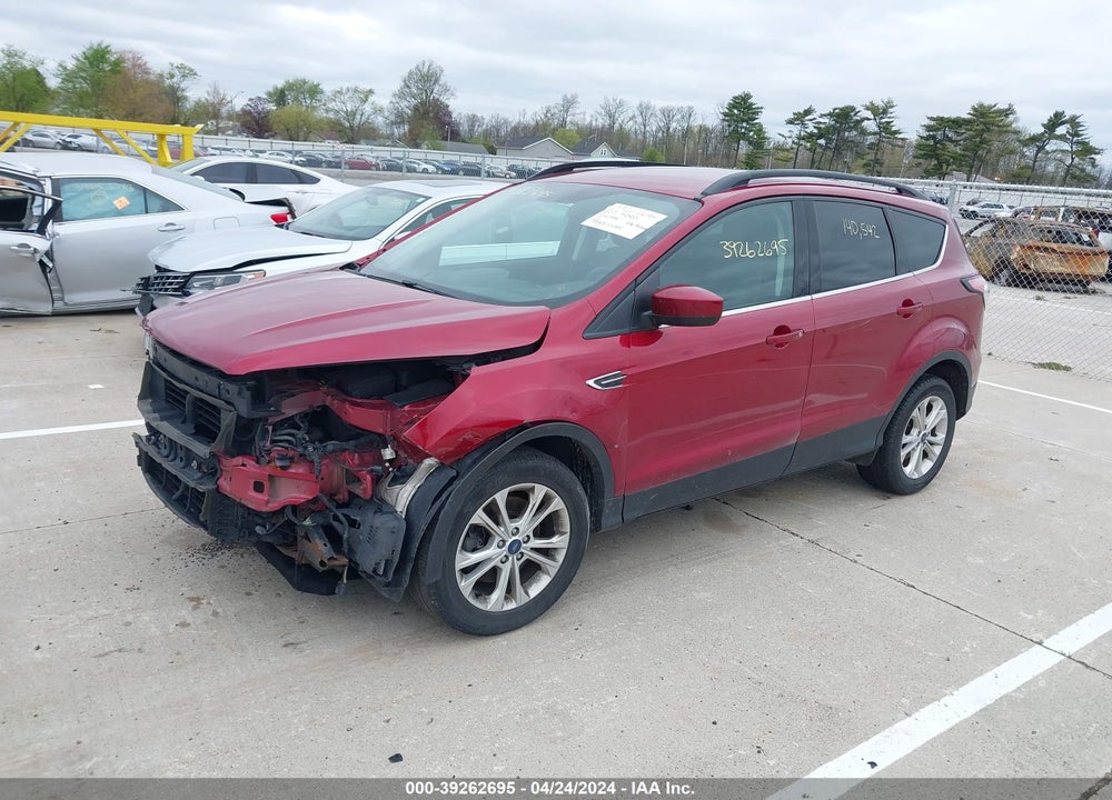 2018 FORD ESCAPE SE VIN: 1FMCU9GD9JUA53848