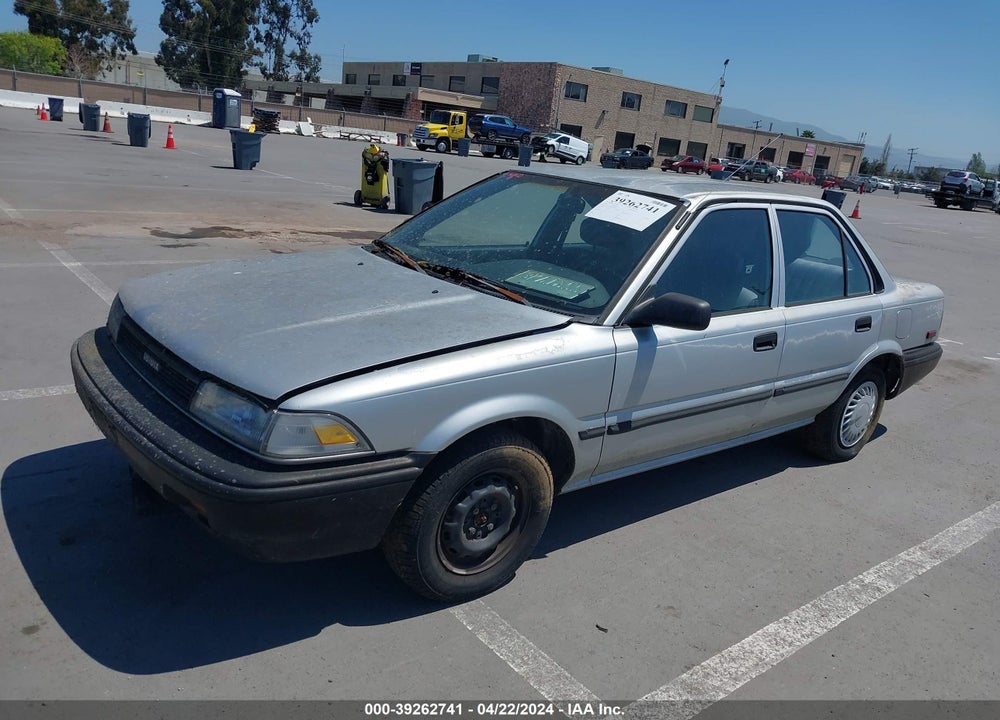 1989 TOYOTA COROLLA DLX VIN: 1NXAE92E4KZ061023