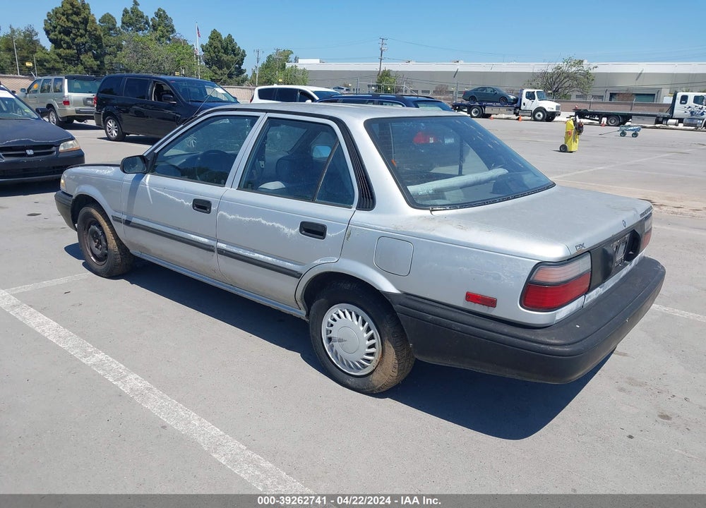 1989 TOYOTA COROLLA DLX VIN: 1NXAE92E4KZ061023