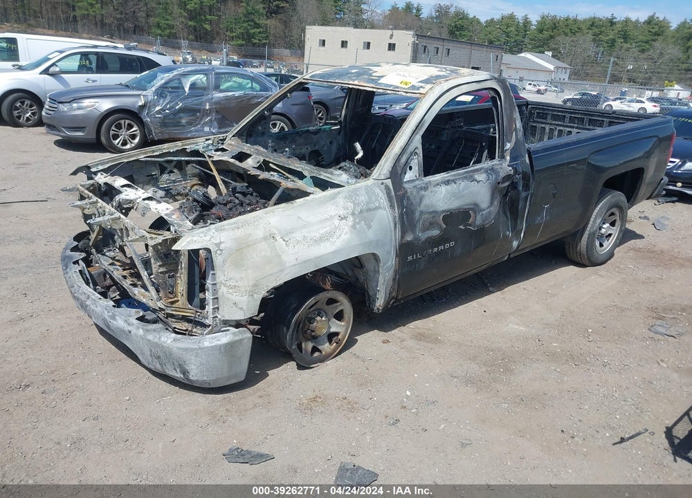 2014 CHEVROLET SILVERADO 1500 WORK TRUCK 1WT VIN: 1GCNCPEH6EZ404816