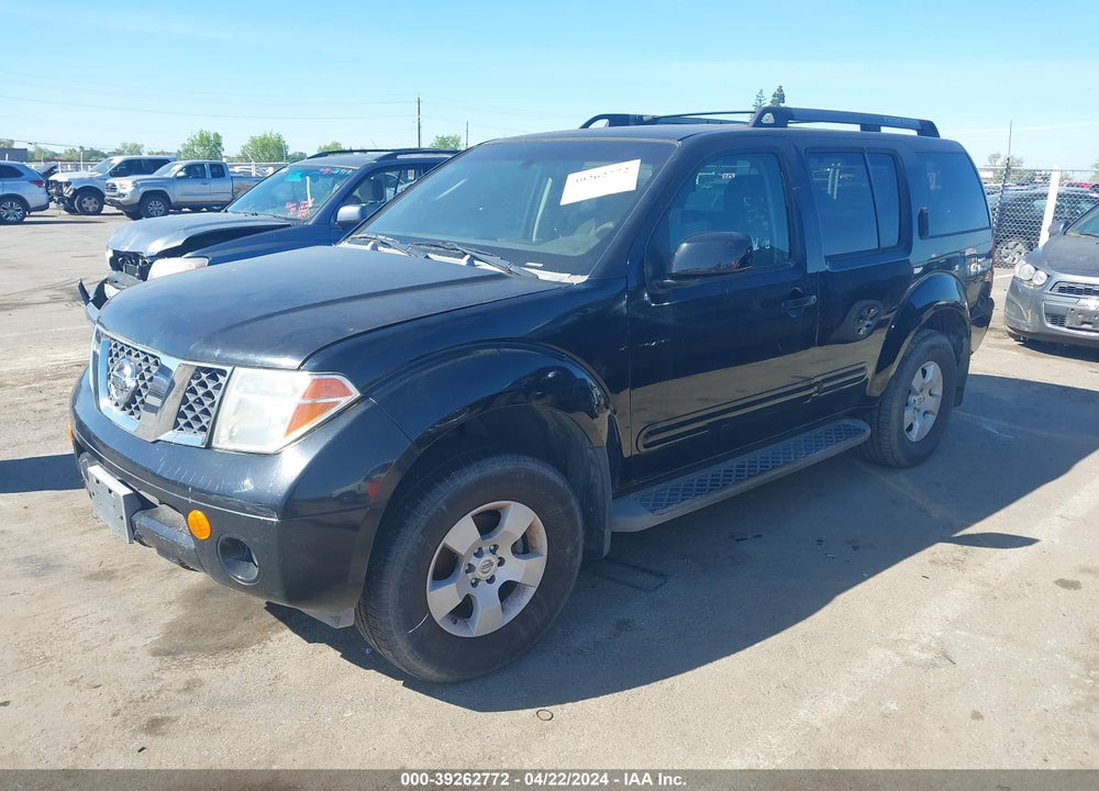 2006 NISSAN PATHFINDER SE VIN: 5N1AR18U36C636017