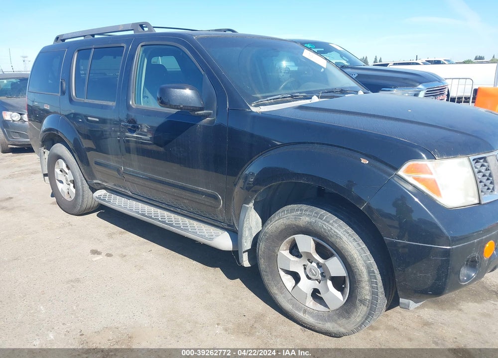 2006 NISSAN PATHFINDER SE VIN: 5N1AR18U36C636017