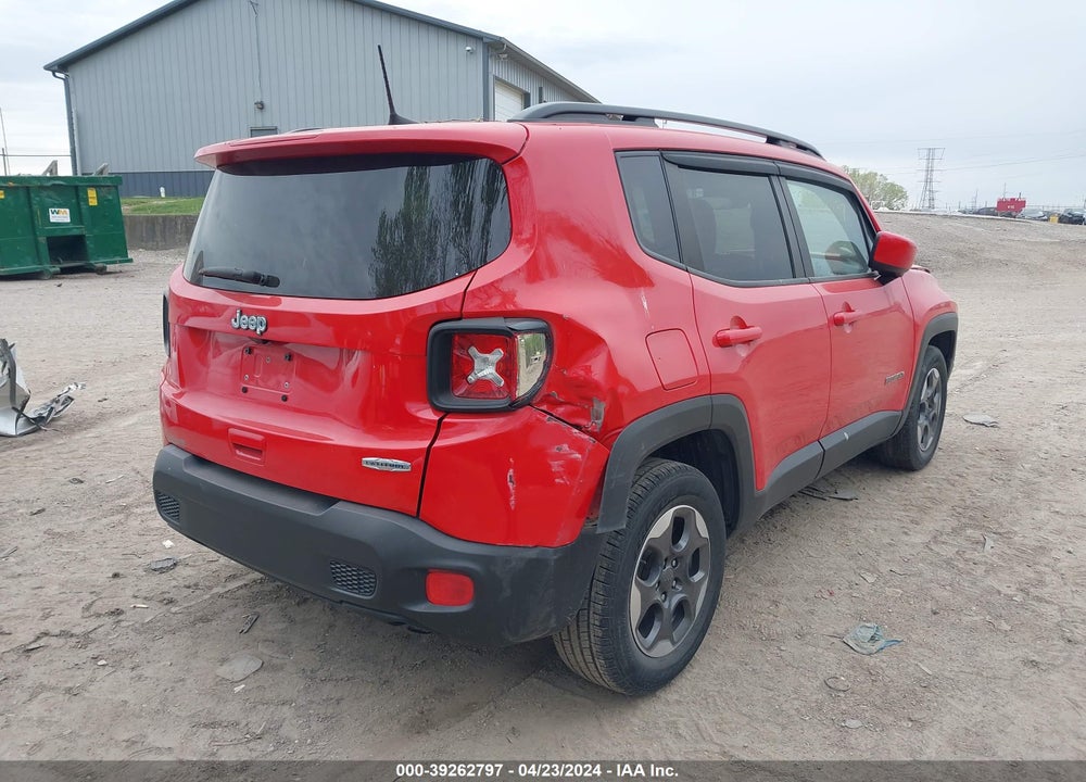2018 JEEP RENEGADE LATITUDE FWD VIN: ZACCJABH3JPH55383