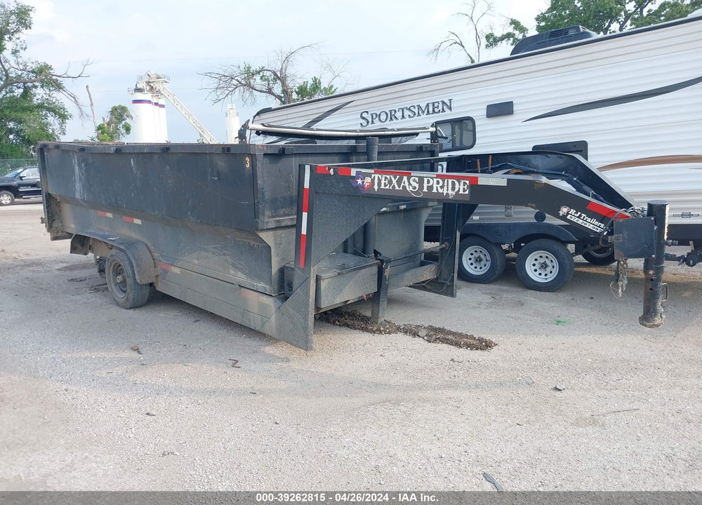 2022 TEXAS PRIDE TRAILERS GOOSENECK TRAILER VIN: 7HCGD1628NB032997