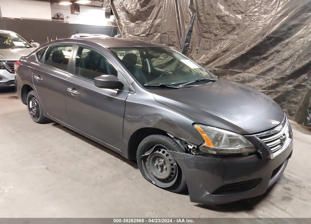 2014 NISSAN SENTRA S VIN: 3N1AB7AP5EL619192