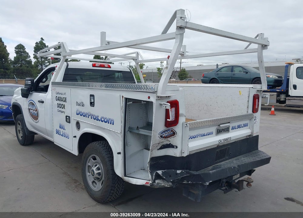 2021 CHEVROLET SILVERADO C2500 HEAVY DUTY VIN: 1GB0WLE70MF205069