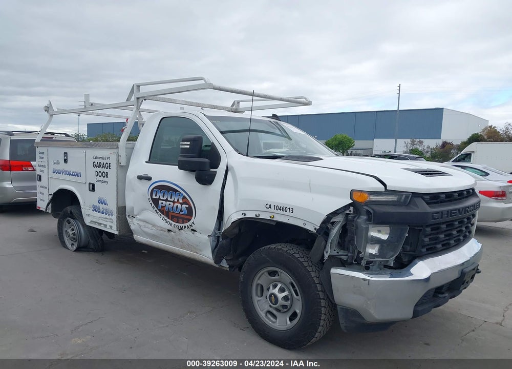 2021 CHEVROLET SILVERADO C2500 HEAVY DUTY VIN: 1GB0WLE70MF205069