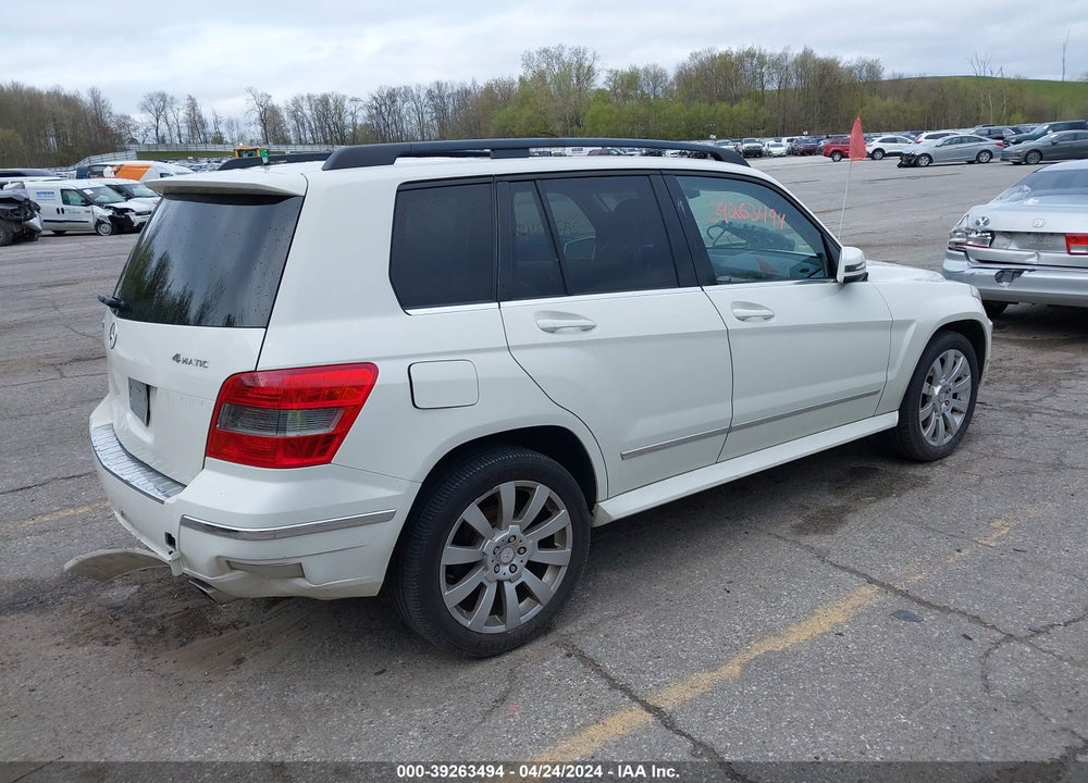 2010 MERCEDES-BENZ GLK 350 4MATIC VIN: WDCGG8HB5AF382940