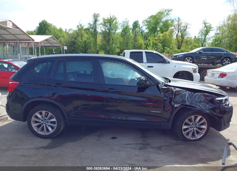 2017 BMW X3 XDRIVE28I VIN: 5UXWX9C36H0T21602