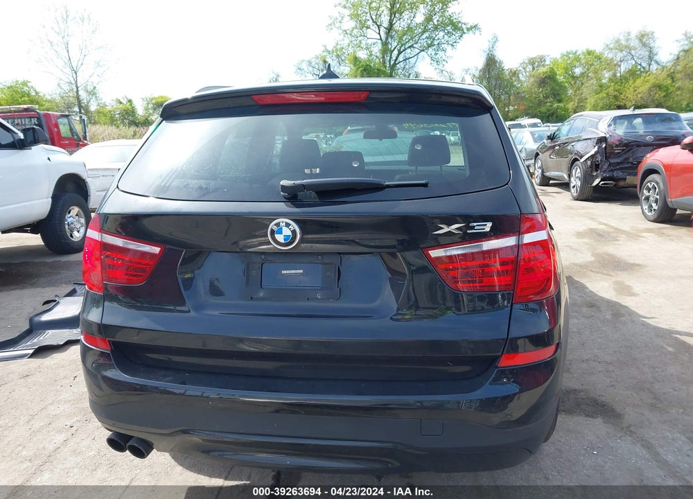 2017 BMW X3 XDRIVE28I VIN: 5UXWX9C36H0T21602