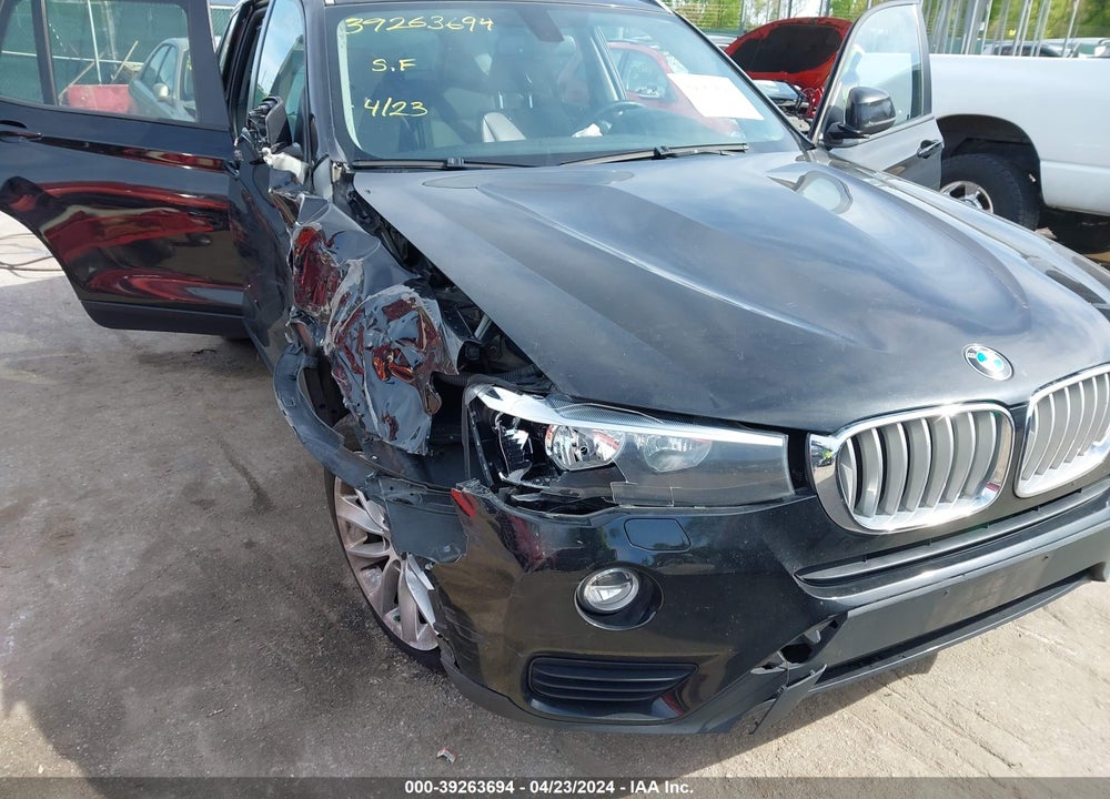 2017 BMW X3 XDRIVE28I VIN: 5UXWX9C36H0T21602
